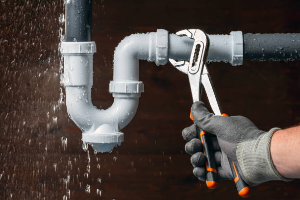 Professional Sewer Line Repair technician working in Elkhorn, WI